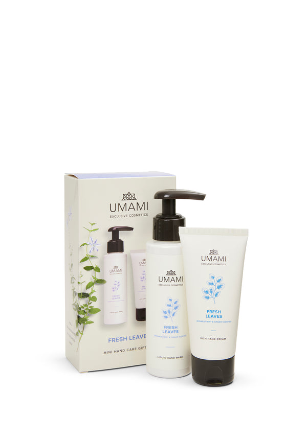 Umami Hand Care Gift Set small - Fresh Leaves