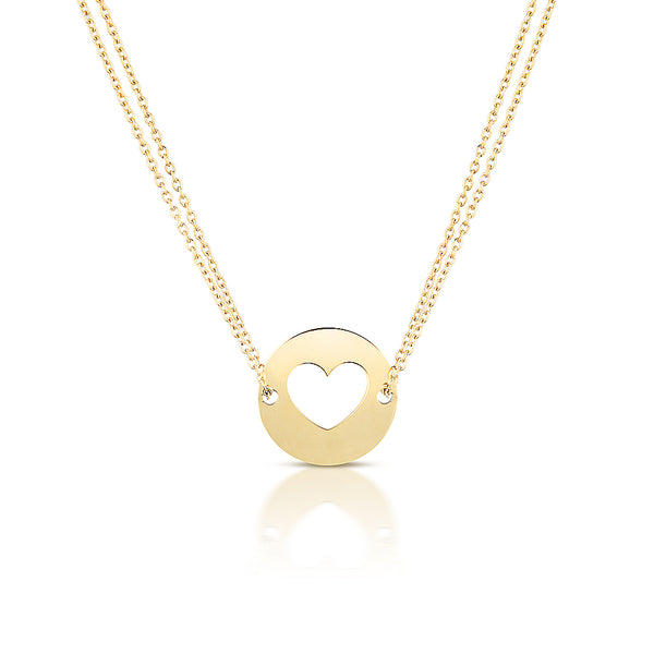 Aaina & Co Ketting Hart