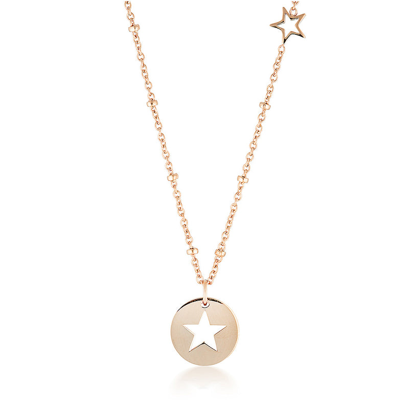 Aaina & Co Ketting Dubbele Ster