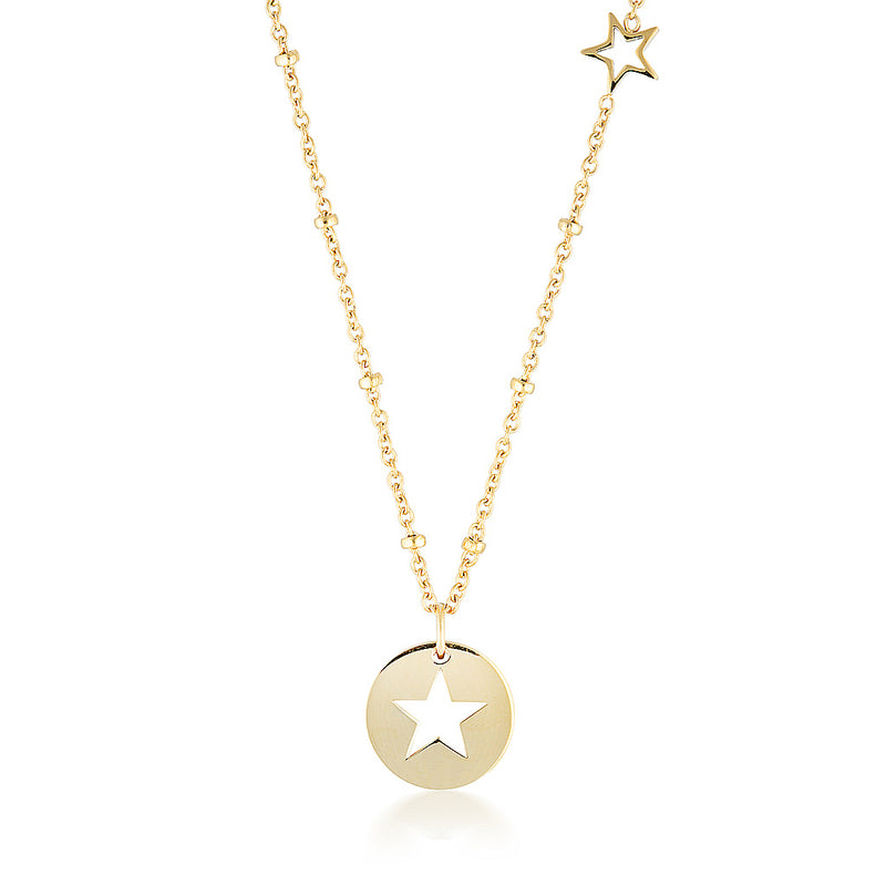 Aaina & Co Ketting Dubbele Ster