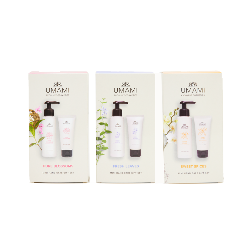 Umami Hand Care Gift Set small - Fresh Leaves