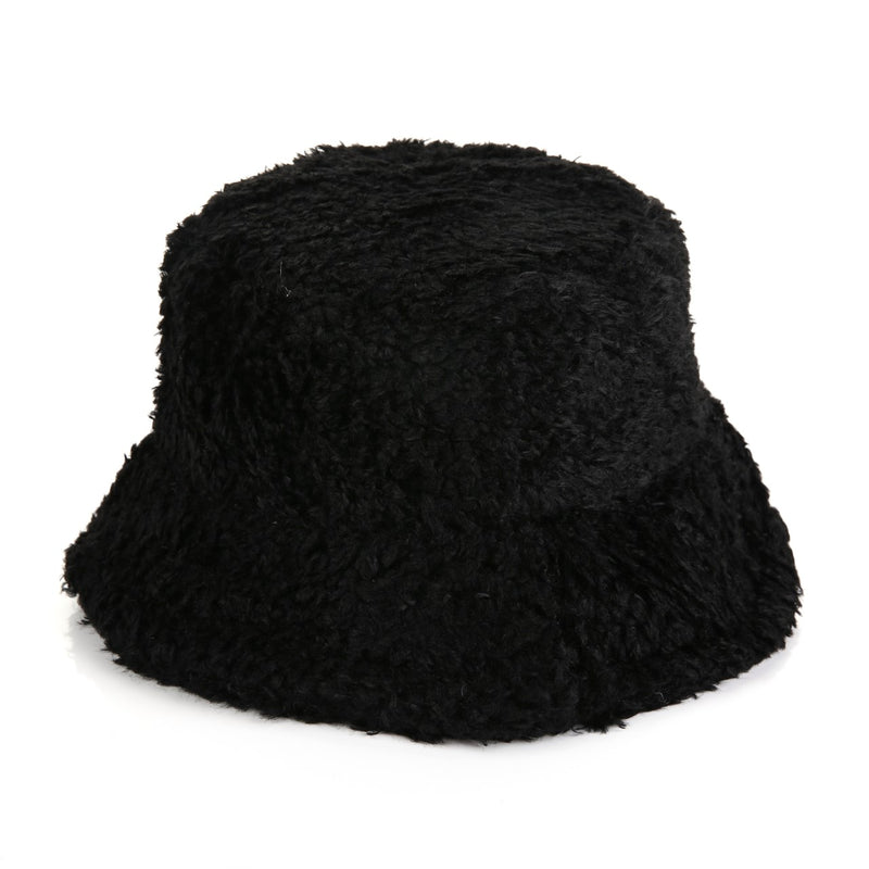 Teddy Bucket hat Black